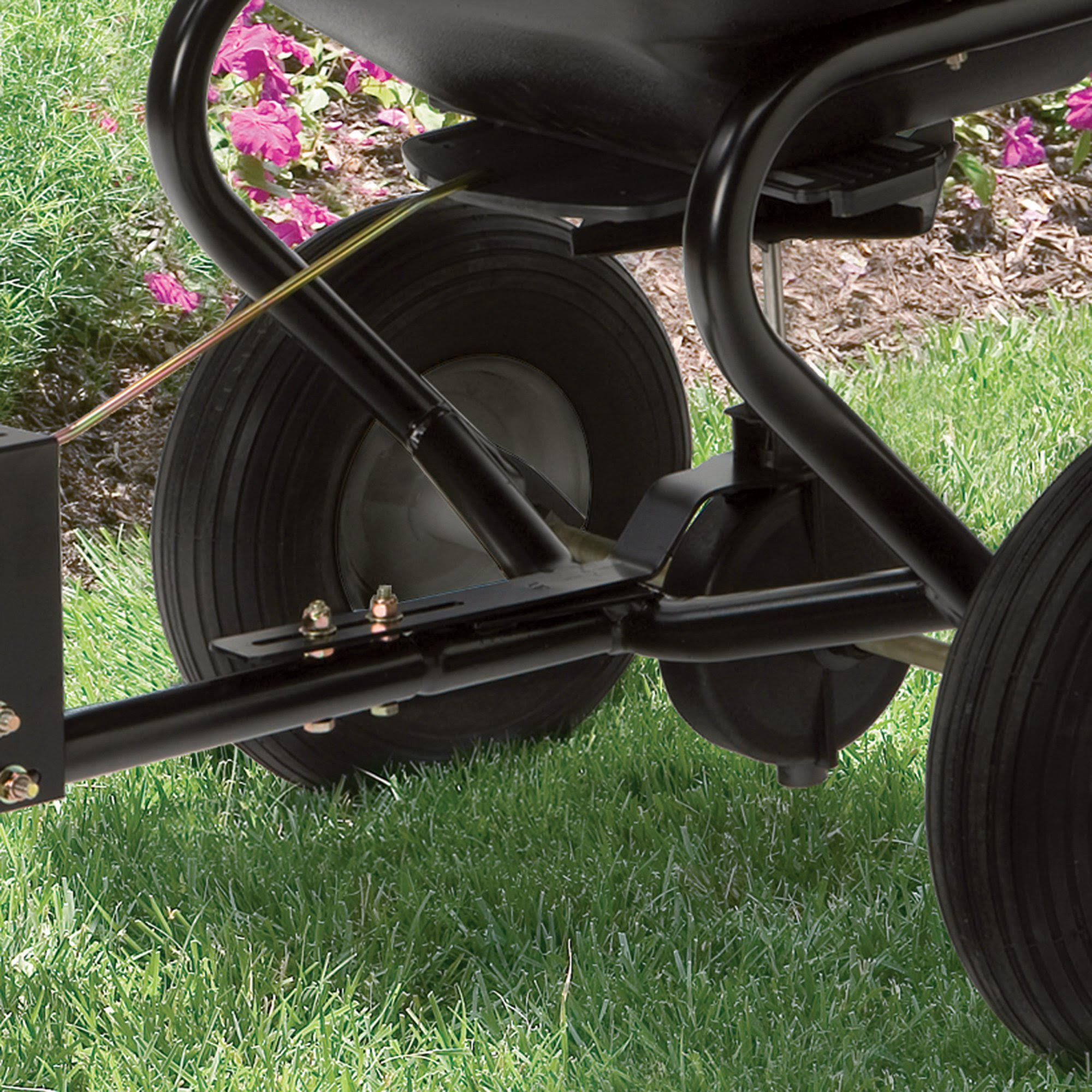 Brinly BS36BH Tow Behind Broadcast Spreader, 175-Pound