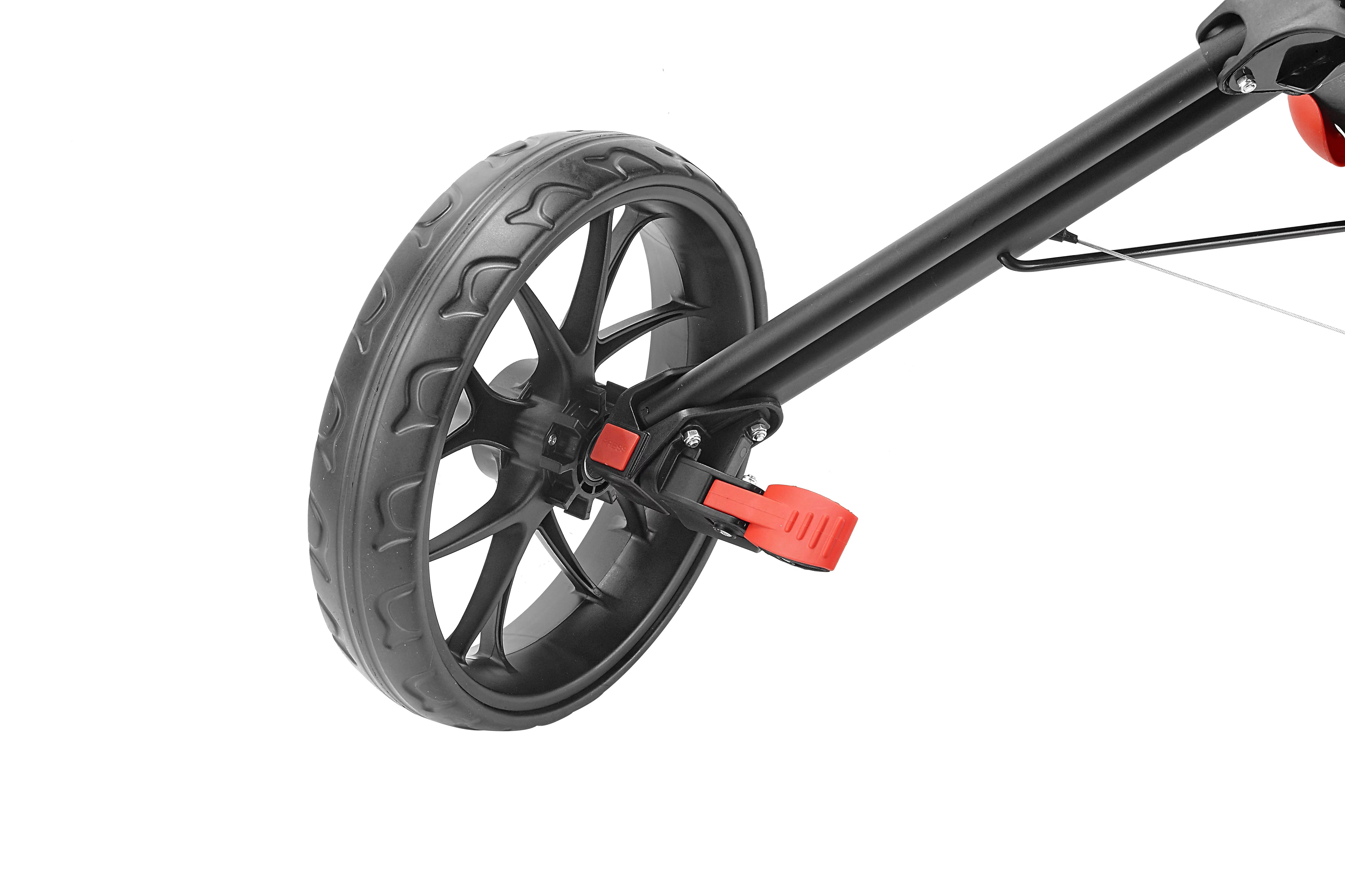 Caddytek CaddyLite 15.3 V2 Golf Push Cart, Silver