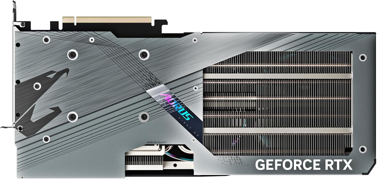 GIGABYTE GeForce RTX 4070 Ti Super Master 16G Graphics Card, 3X WINDFORCE Fans, 16GB 256-bit GDDR6X, GV-N407TSAORUS M-16GD Video Card