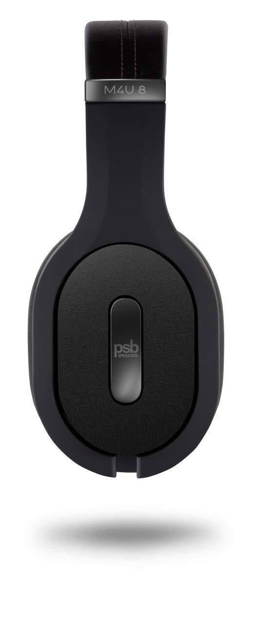 PSB M4U 8 Wireless - Active Noise Cancelling HD Headphones - Black