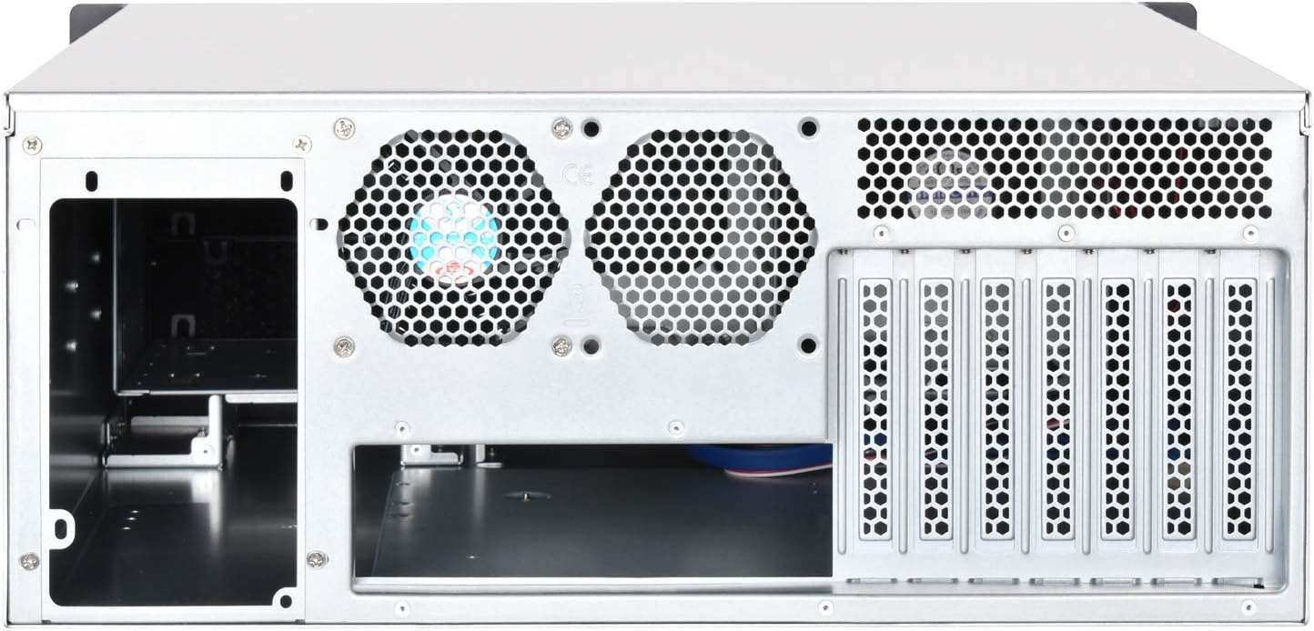 SilverStone Technology 4U Rackmount Server Chassis with 3 X 5.25 Front Bays with CEB/ATX/mATX/Mitx Support RM400 Cases SST-RM400