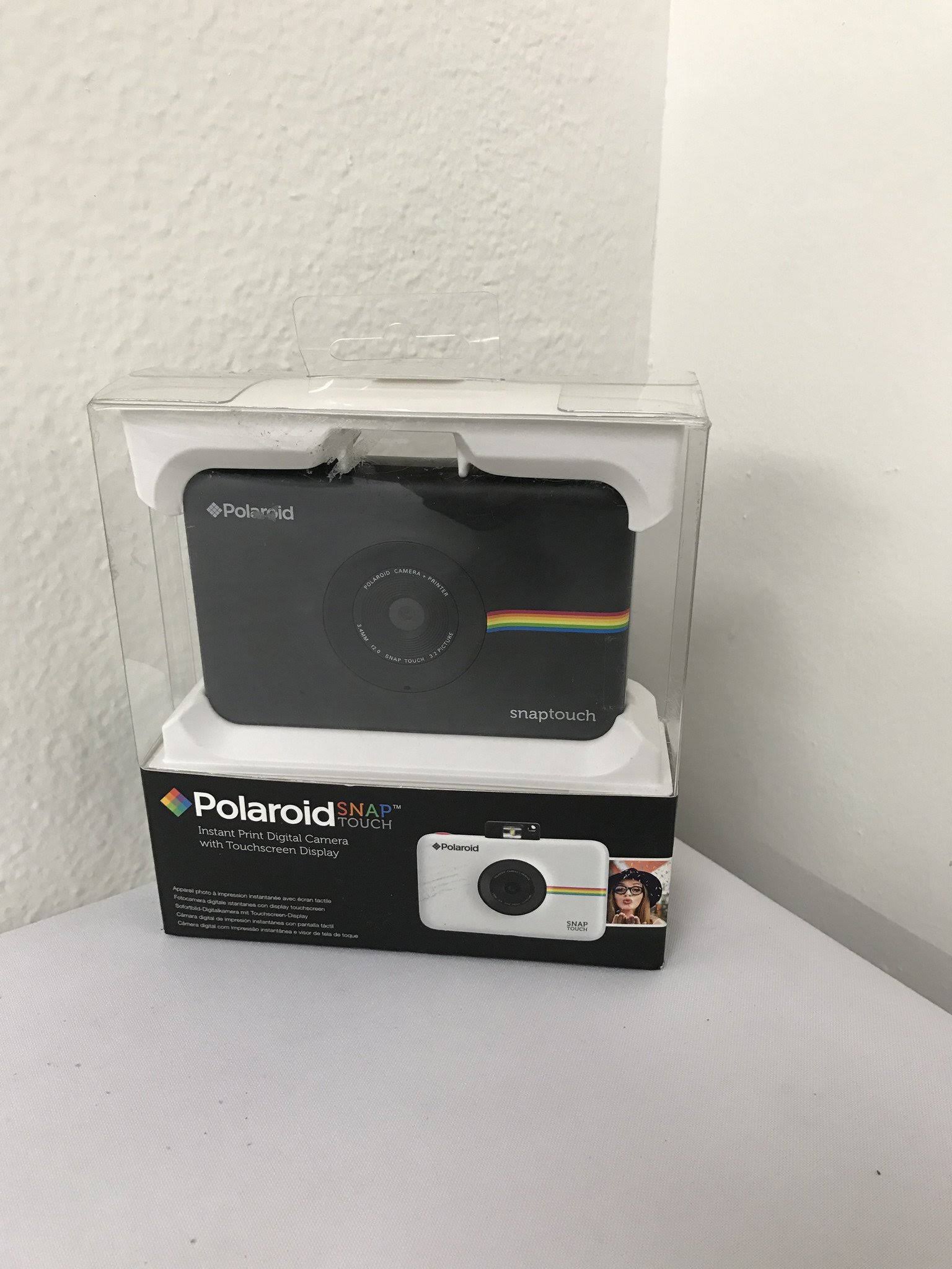 Polaroid Snap Touch Instant Print Digital Camera with LCD Display - Black