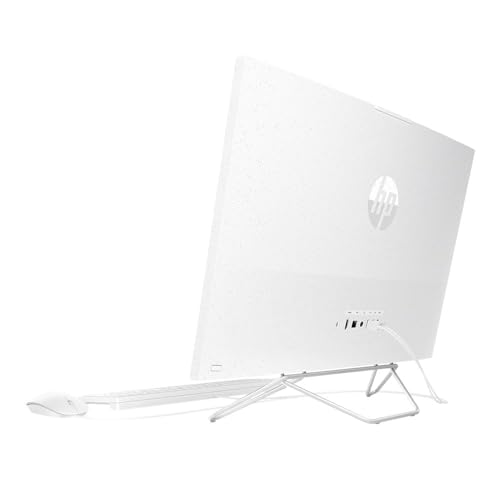 HP 27 inch All-in-One Desktop Computer, FHD IPS Touchscreen, AMD Ryzen 7 5700U Processor, 64GB RAM, 2TB PCIe SSD, Wi-Fi 6, Webcam, HDMI, Wired KB&Mouse, Windows 11 Pro, P500 Portable SSD