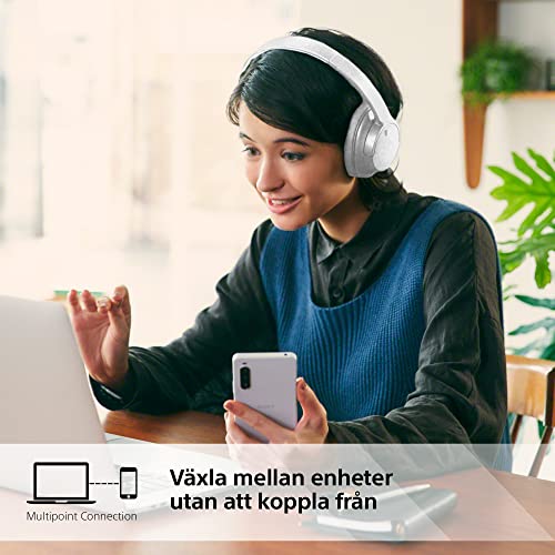 Sony WH-CH720NL Noise Canceling Wireless Bluetooth Headphones - Built-in Microphone - up to 35 Hours Battery Life and Quick Charge - Navy Blue