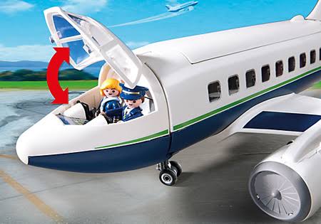 Playmobil 5261 City Action Cargo and Passenger Aircraft