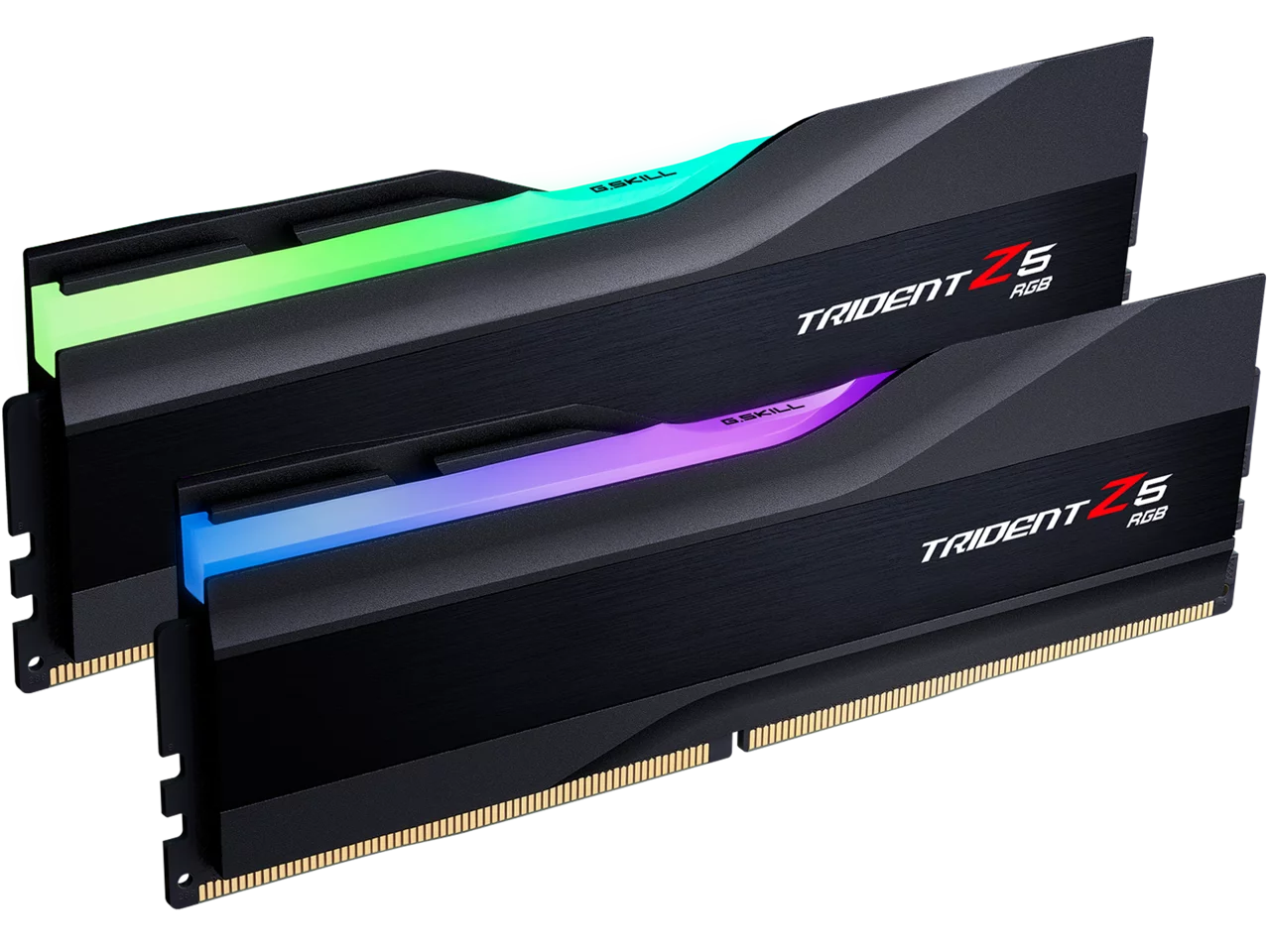 G.SKILL Trident Z5 RGB Series 64GB (2 x 32GB) 288-Pin PC RAM DDR5 6000 (PC5 48000) Desktop Memory Model F5-6000J3238G32GX2-TZ5RK