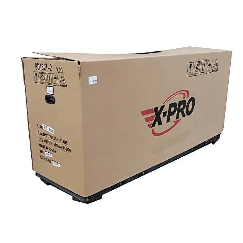 X-Pro Brand New 150cc Gas Moped Scooter, 13" Aluminum Wheels, Electric/Kick Start Large Headlights!