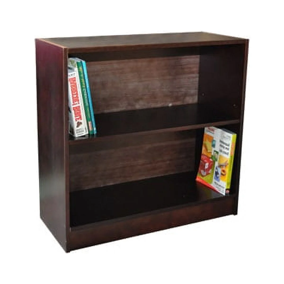 Junior Stairway Mid Loft Bed with Desk, Chest and Bookcase Espresso