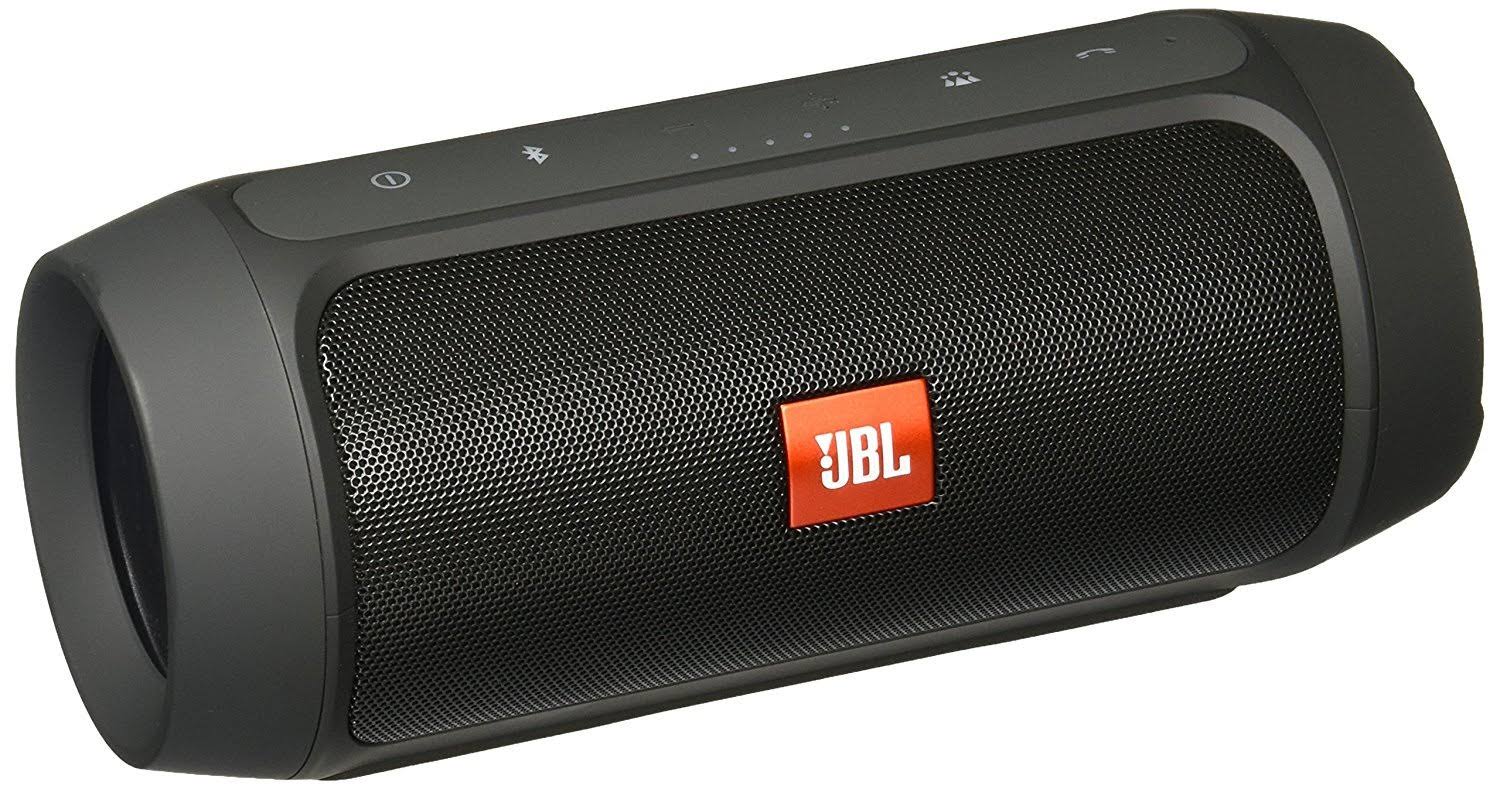 JBL Charge 2+ Splashproof Portable Wireless Bluetooth Speaker - Black