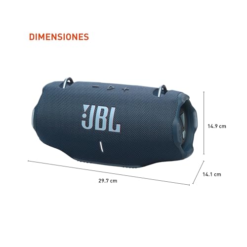 JBL Xtreme 4 - Portable Bluetooth Speaker, Powerful Sound and Deep Bass, IP67 Waterproof, 24 Hours of Playtime, Powerbank, PartyBoost for Multi-Speaker Pairing (Black)