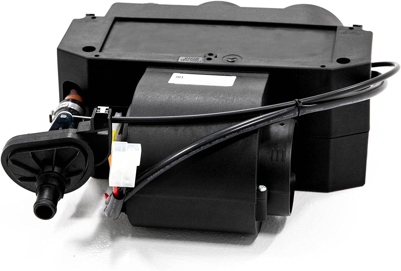 SuperATV Cab Heater for 2020+ Polaris Ranger 1000/1000 Crew | Built-In Shutoff Valve | 360 Degree Adjustable Vents | 3.4 Amps at 13.7 Volts | Includes Defrost Hoses and Vents