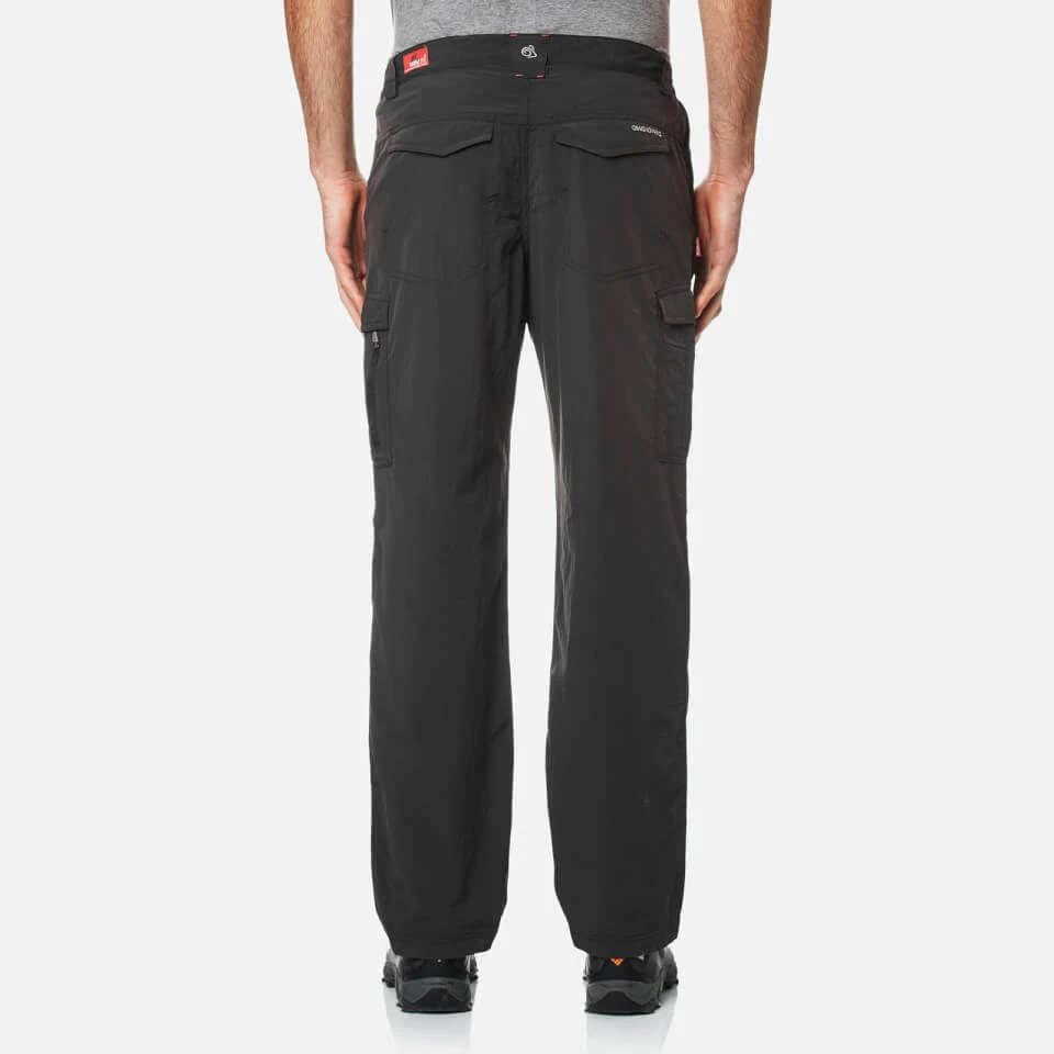 Craghoppers Mens NosiLife Cargo Trousers Black Pepper