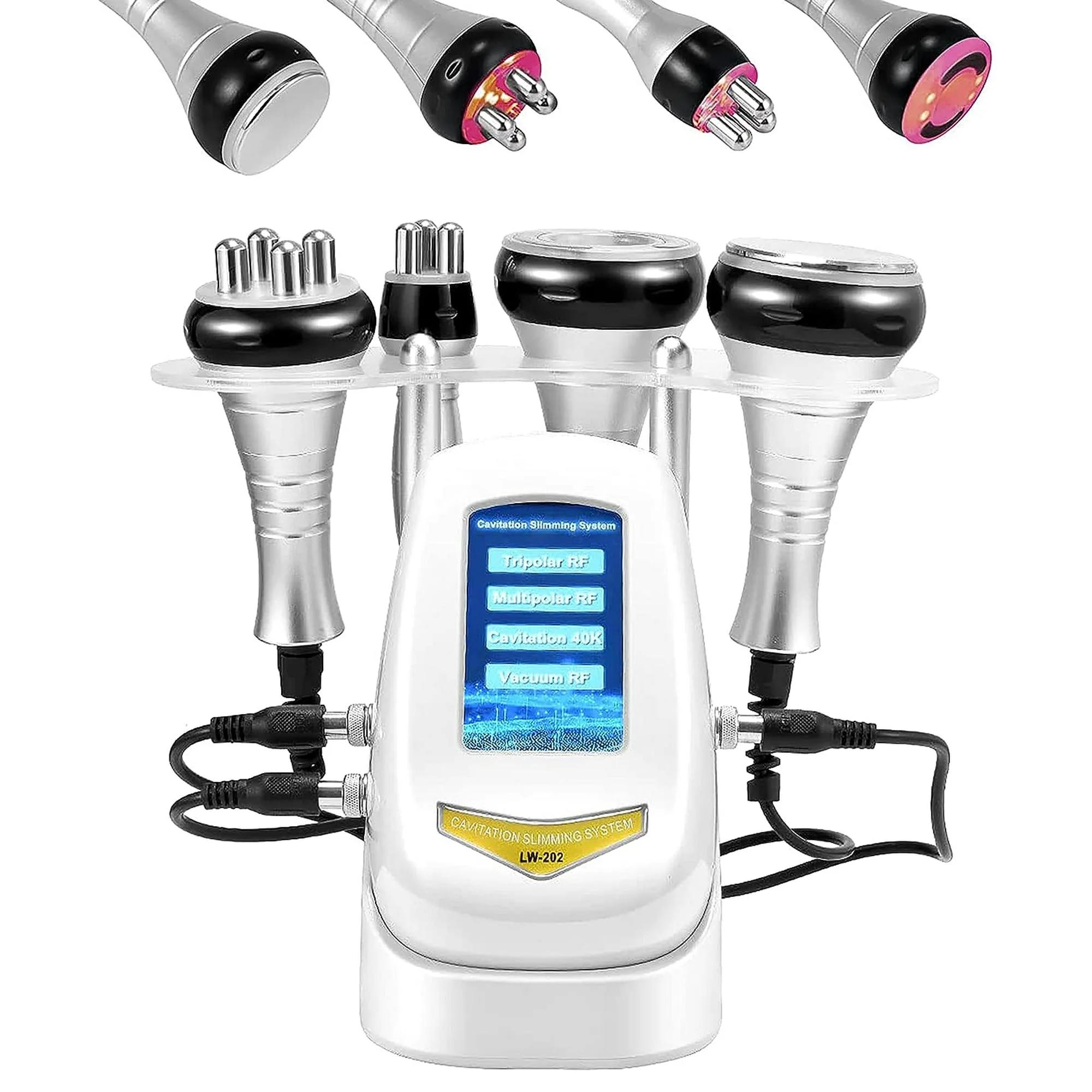 Cavitation Machine, 4-in-1 Body Sculpting Machine with Home Use Spa Skin Care for Face, Arm, Waist, Belly, Leg