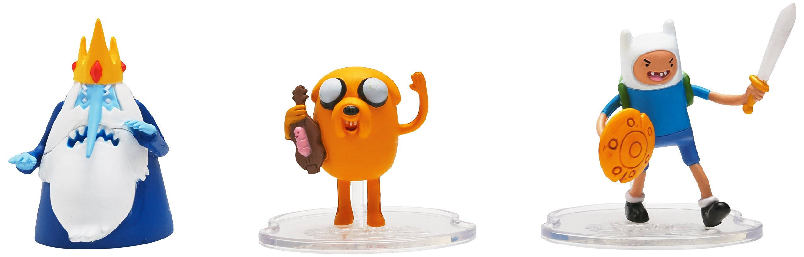 Adventure Time Party Jake u0026 Party God Deluxe Action Figure Set - 6 pack