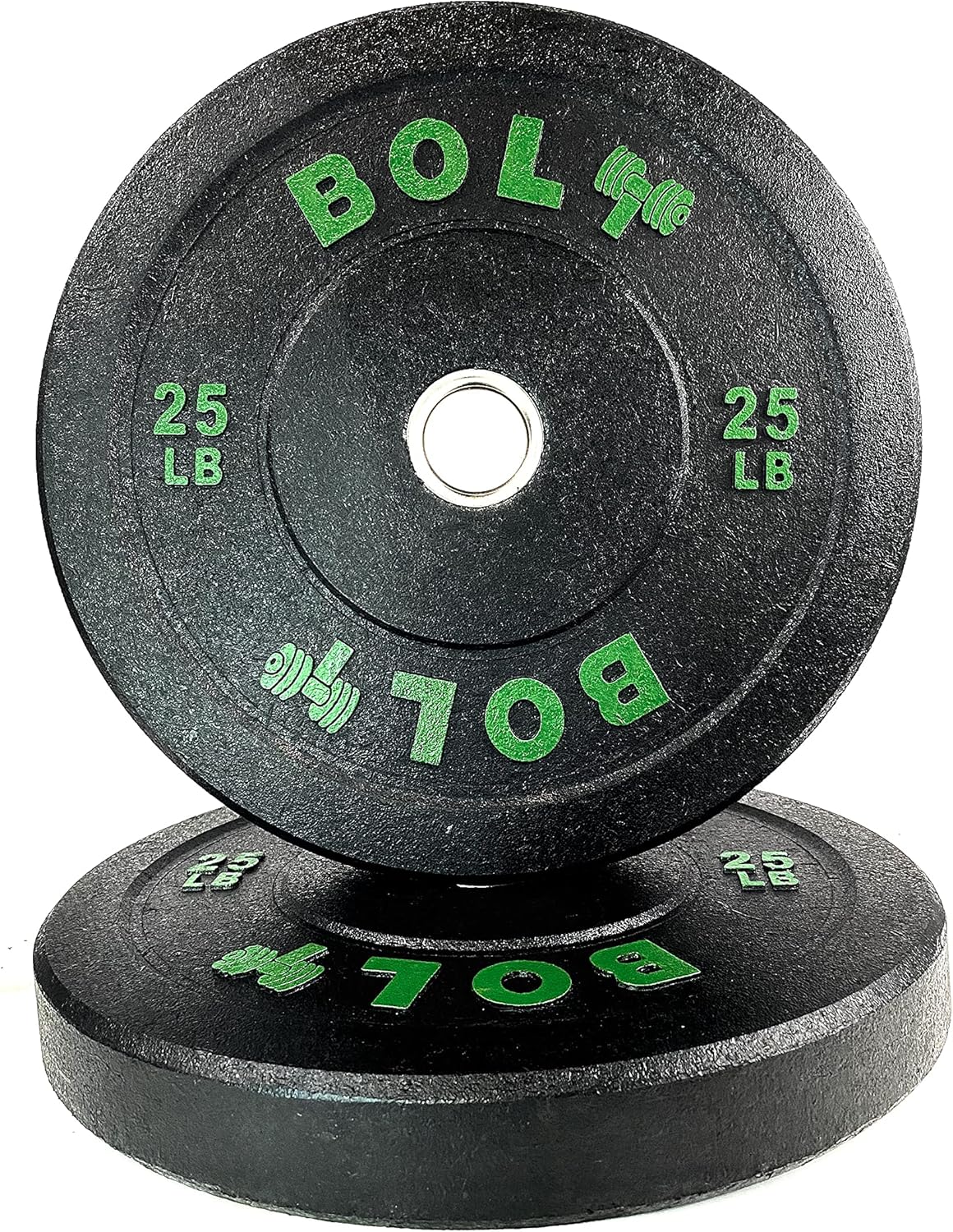 Olympic Crumb Bumper Plate Set 260 Lb - Ideal for Cross-Training, Weightlifting, Fitness and Gym or Home Weights.