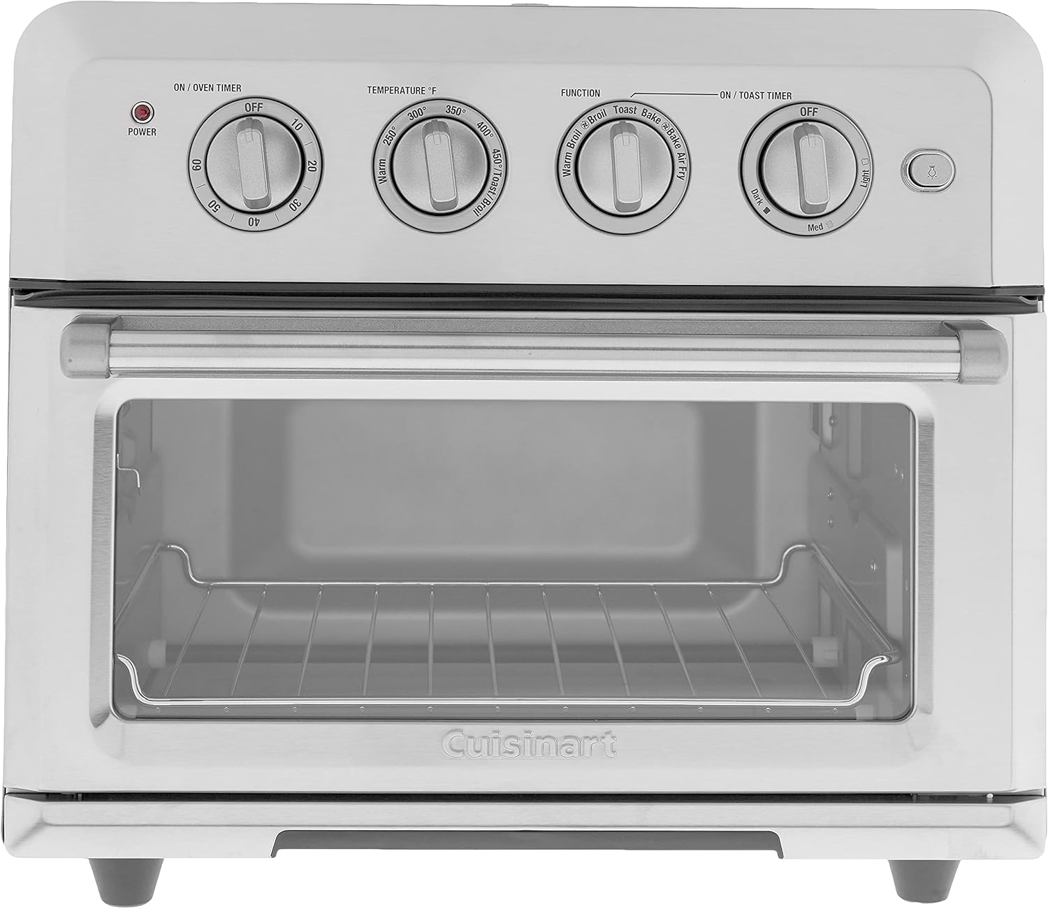 Cuisinart CTOA-122 Convection Toaster Oven Airfryer, Stainless Steel