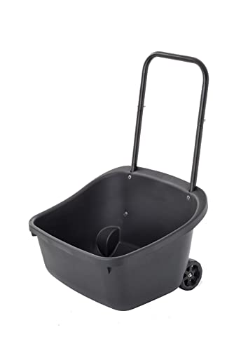 Maze 65 Gallon Two Stage Compost Tumbler with Large Double Doors and Open Frame, Black and Green