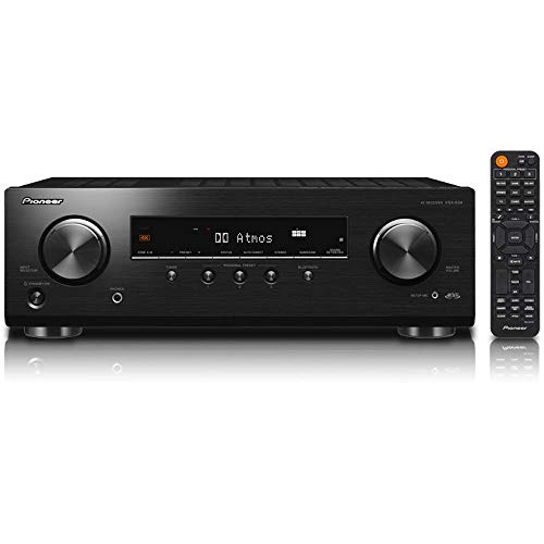 Pioneer VSX-534 Home Audio Smart AV Receiver 5.2-Ch HDR10, Dolby Vision, Atmos and Virtual Enabled with 4K and Bluetooth