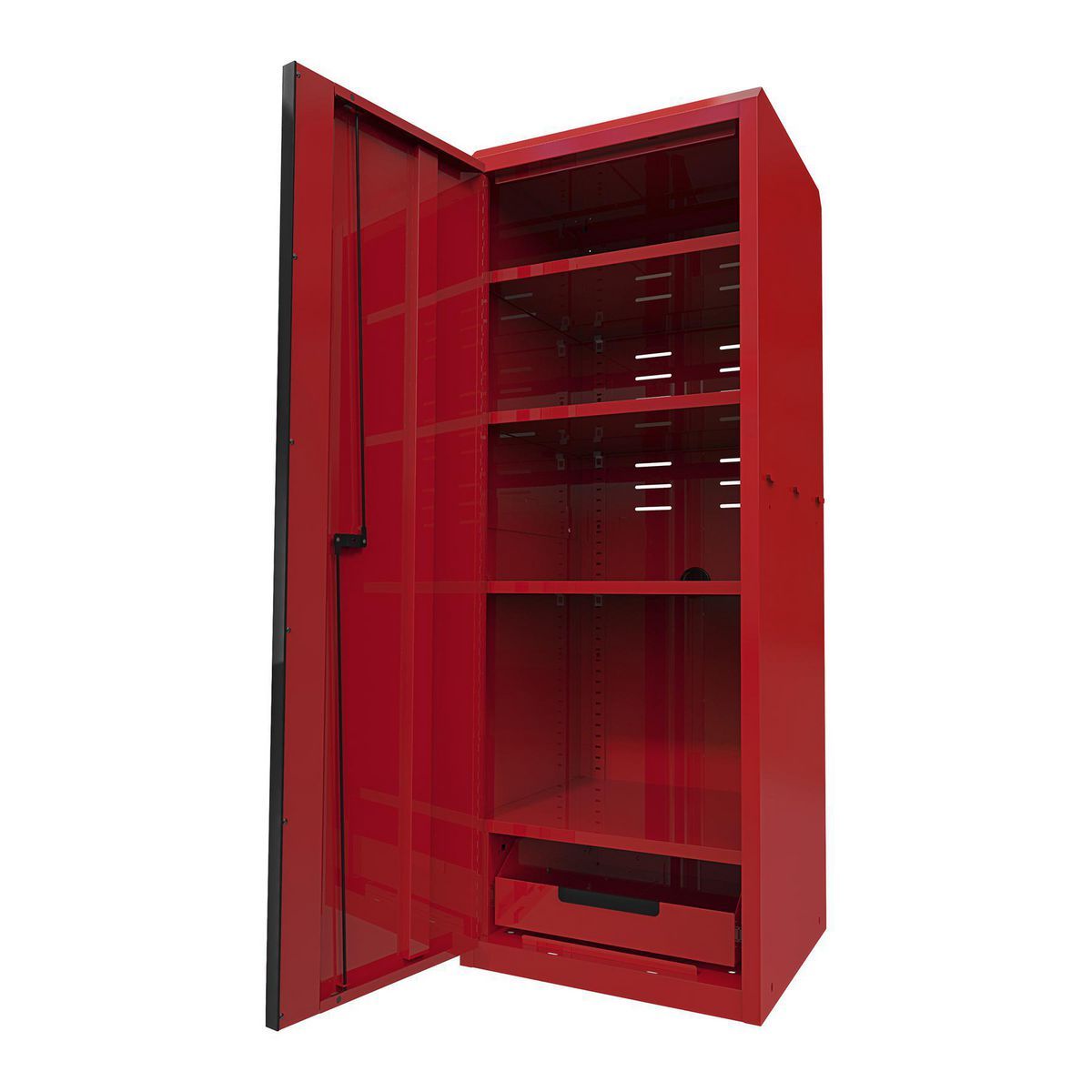 U.S. GENERAL 22 in. End Locker, Series 3, Blue