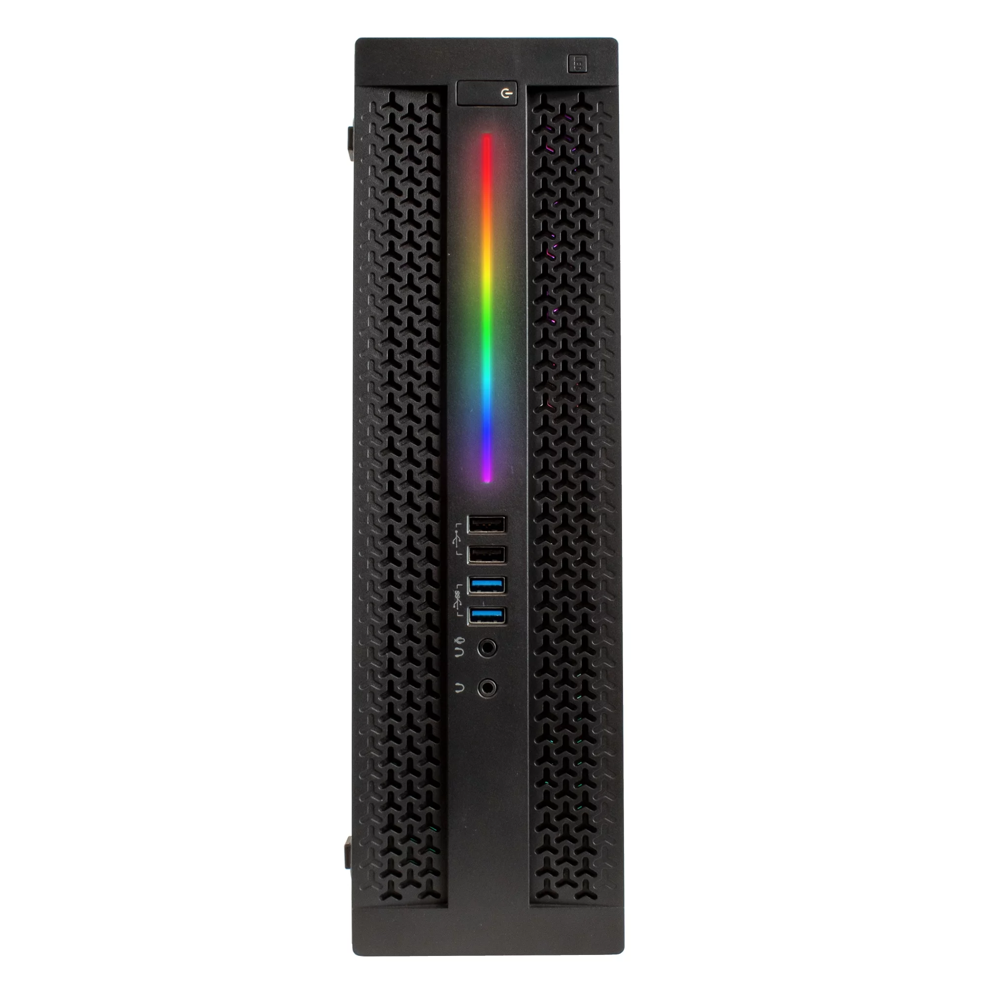 Restored ProDesk 600G1 Desktop Computer PC w/ Custom RGB Lighting, Intel Quad Core i5, 16GB DDR3 RAM, 512GB SSD, WIFI, RGB Keyboard, Mouse and Speaker Bundle, Windows 10 Pro (Refurbished)