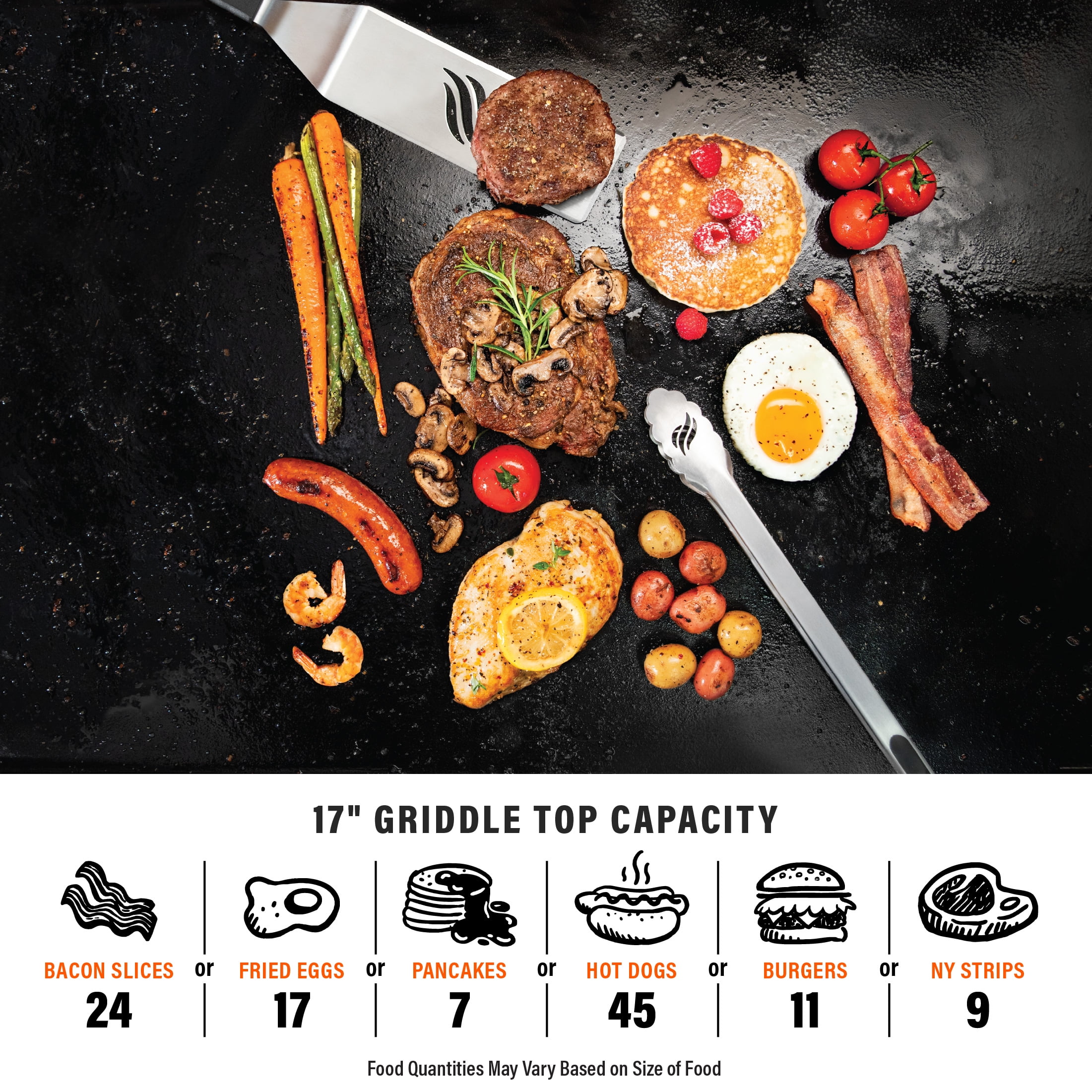 Blackstone 17” Original Tabletop Propane Griddle with Hood