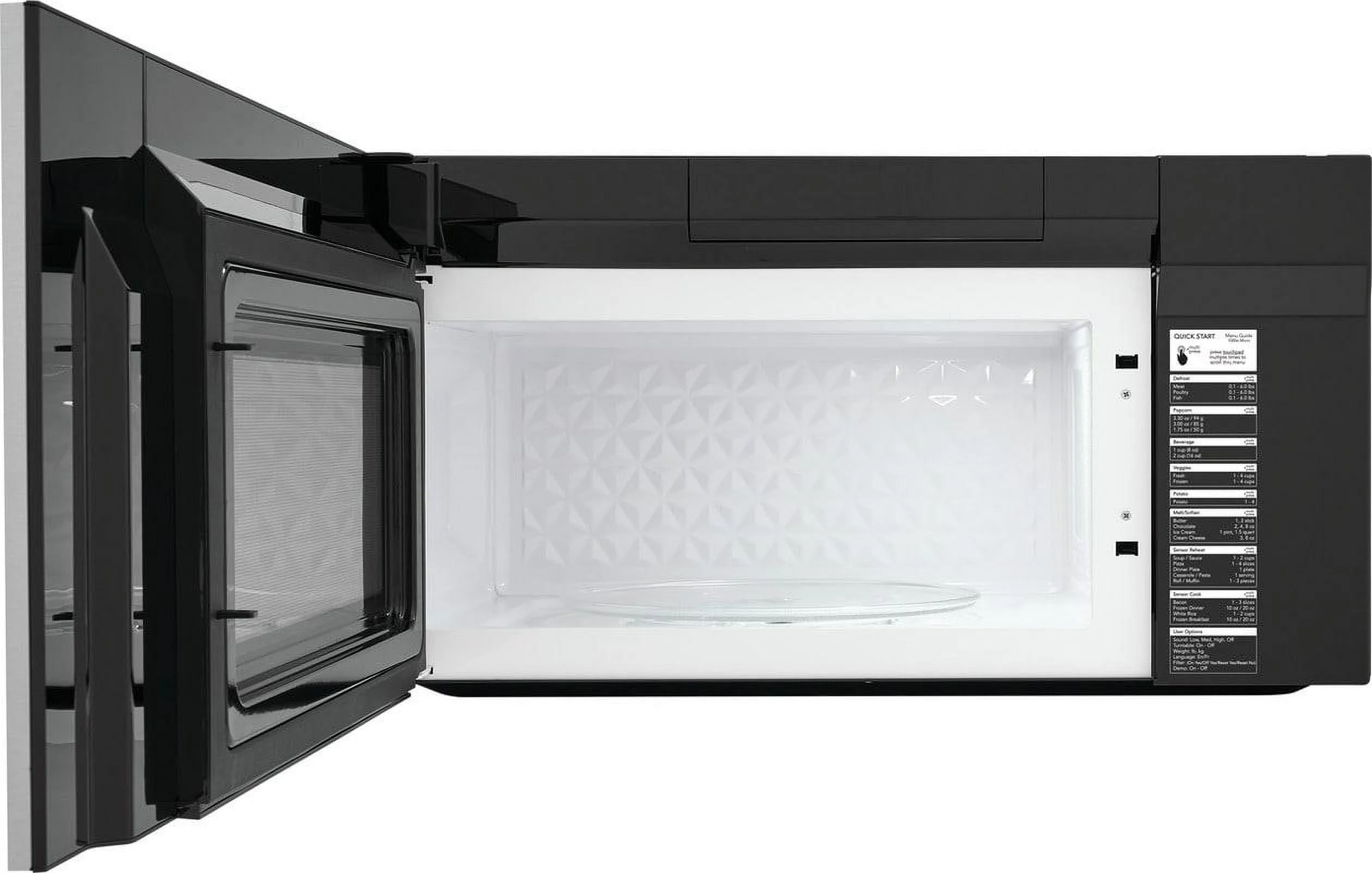 FRIGIDAIRE GMOS1964AF  OVER THE RANGE MICROWAVE Black Stainless Steel