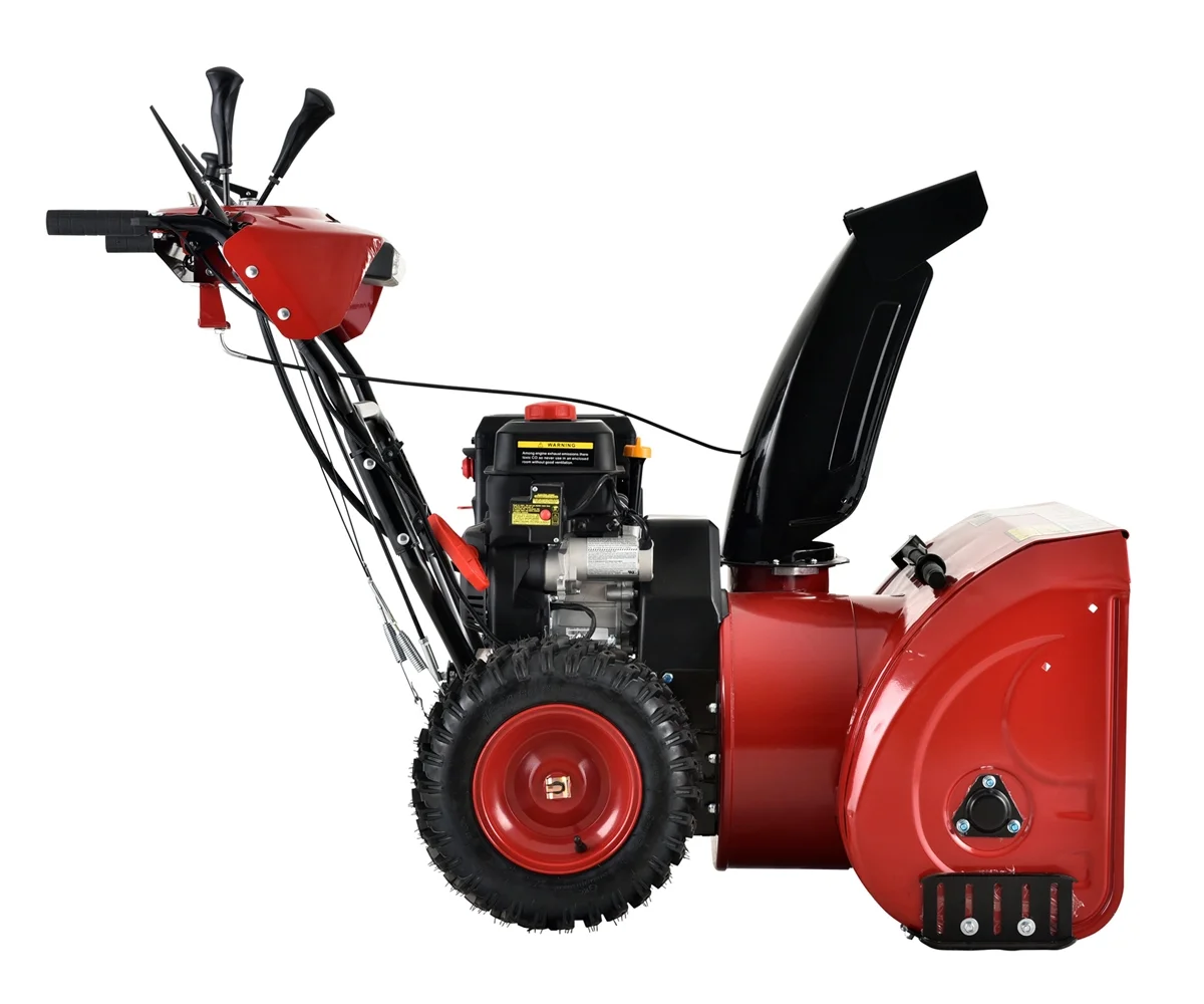 AmicoPower 28 inch Two-Stage Electric Start Gas Snow Blower