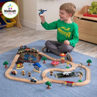 Kidkraft Bucket Top Mountain Train Set
