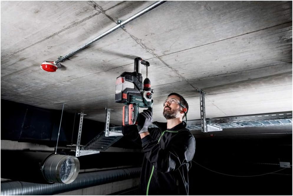 Metabo 600211900 18-Volt 1-Inch SDS-Plus Rotary Hammer Drill w/HEPA Vacuum