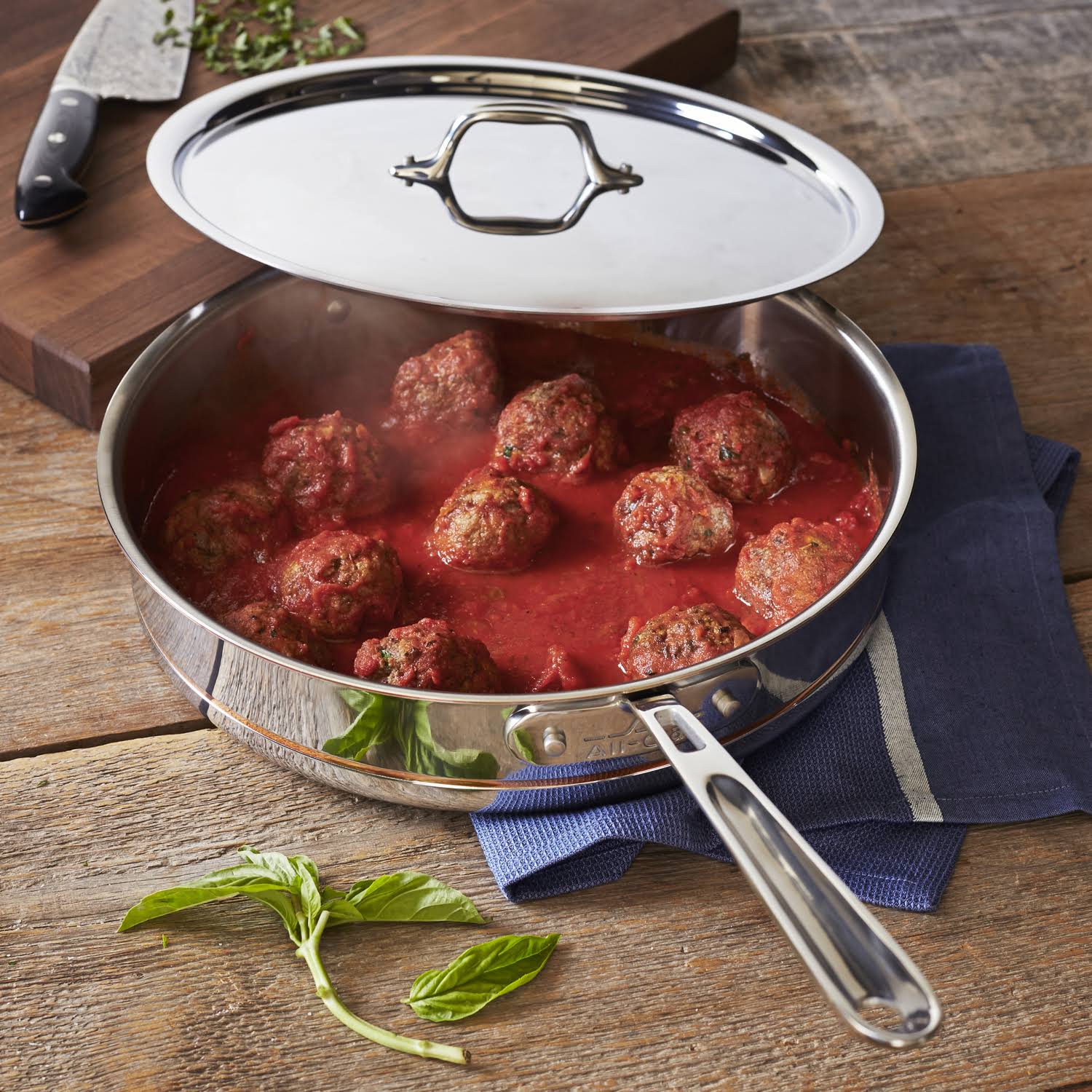 All-Clad Copper Core 6-Quart Saute Pan