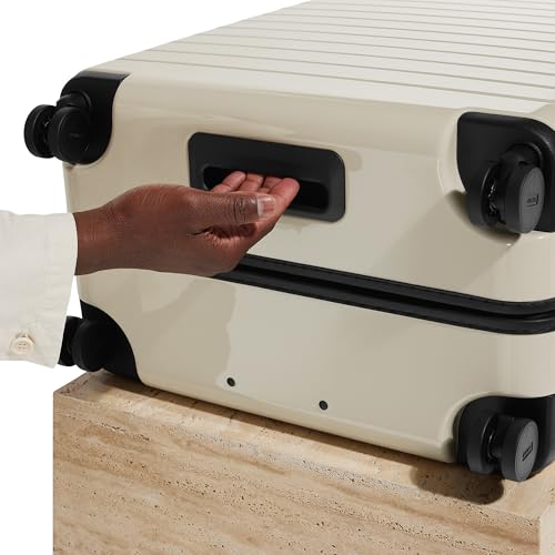 Away Large Checked Luggage, 29 Inch Hardside Suitcase with Spinner Wheels, Lightweight & Durable, TSA Lock, Clay Pink
