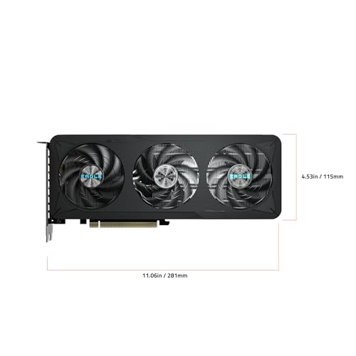 GIGABYTE GeForce RTX 5060 Gaming OC 8G Graphics Card, 8GB 128-bit GDDR7, PCIe 5.0, WINDFORCE Cooling System, GV-N5060GAMING OC-8GD Video Card