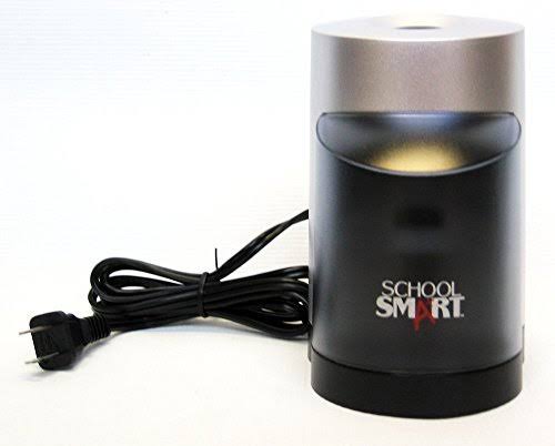 School Smart Vertical Heavy Duty Electric Pencil Sharpener Plus 12 Pack Teaching