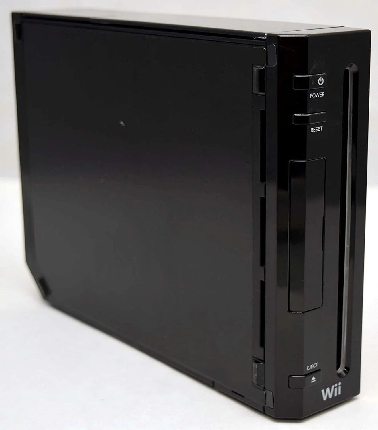 Nintendo Wii Black Gaming Console With 2 Pink Gaming Controller + Head Set BOLT AXTION Bundle Like New