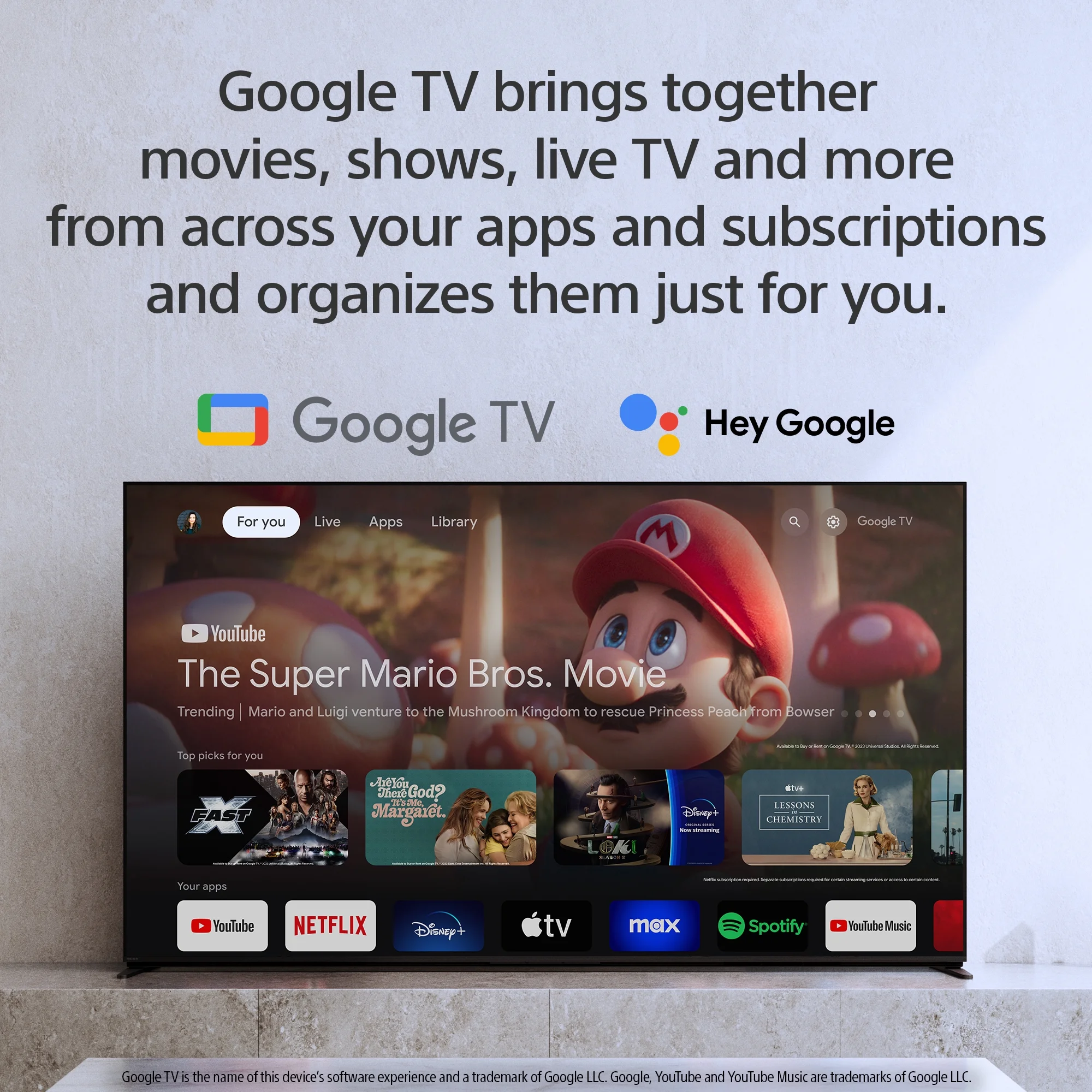 Sony 85” class BRAVIA 9 Mini LED 4K HDR Smart Google TV with XR Processor, Theatre-like Sound, 2024 Model