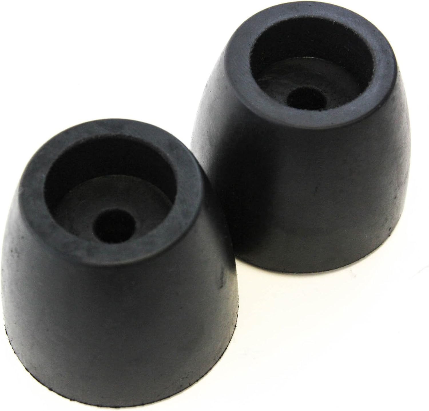 Red Hound Auto 10 Rubber Bumpers Trailer Compatible with Ramp Door Truck 2 Inches Thick Cone Replacement Cargo Stop Pack of 2