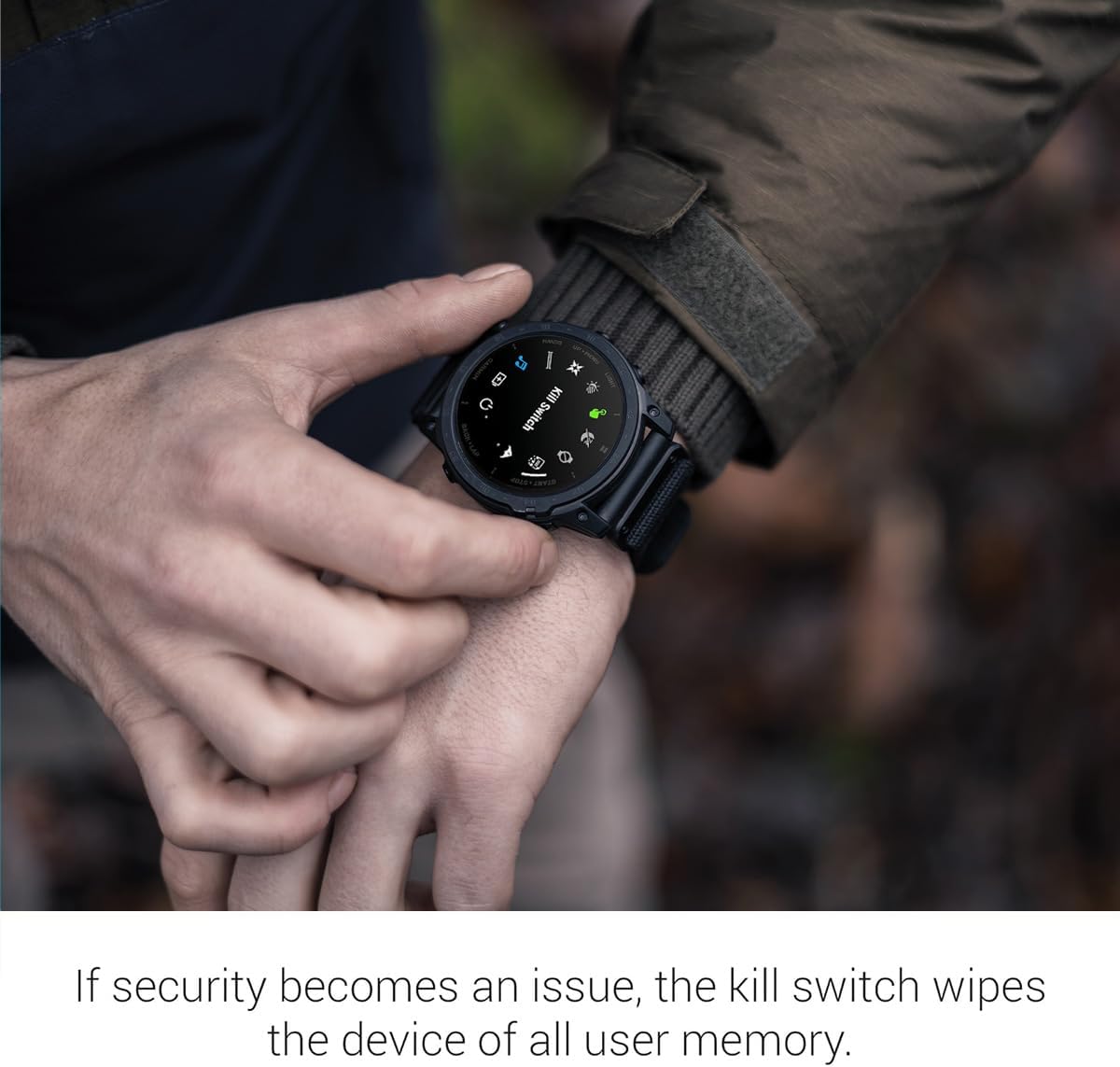 Garmin tactix 7 AMOLED Edition Tactical Military GPS Smartwatch | Touchscreen, Stealth Mode, Flashlight, Multicontinent Mapping, Weather, Health Metrics | Signature Series Watch Stand Bundle