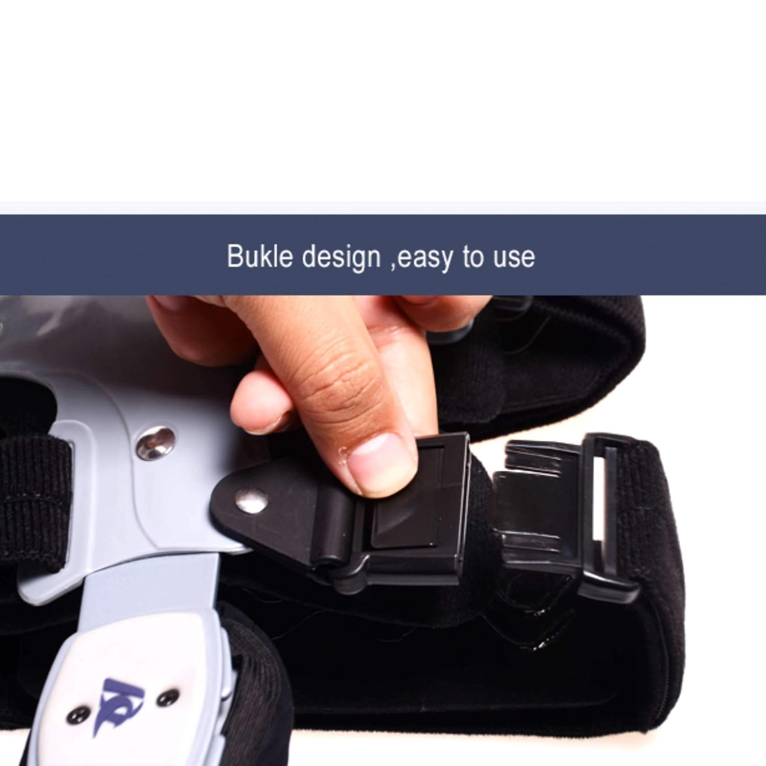 Comfyorthopedic OA Unloader Knee Brace for Osteoarthritis Bone on Bone Arthritis Pain, Bow Leg Correction, Offloading Knee Joint Cartilage Repair Degeneration L1851/L1843 - Gray