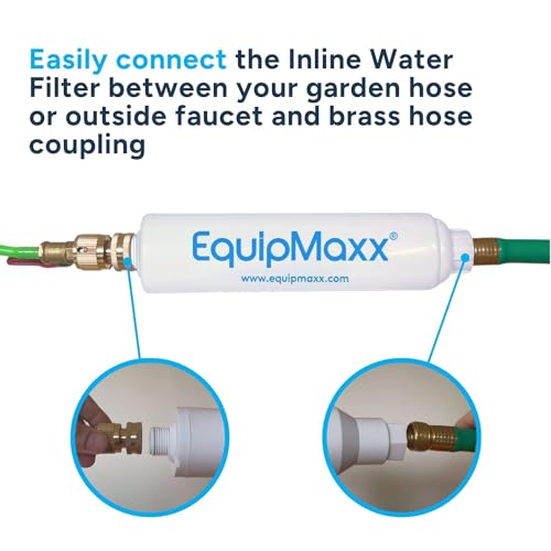 EQUIPMAXX Long Reach Solar Panel Cleaning Brush with Deionized Water Filter, Telescopic Extendable for Roof Mounted Solar Panel and Window Cleaning: Water Fed Pole Cleaning Kit
