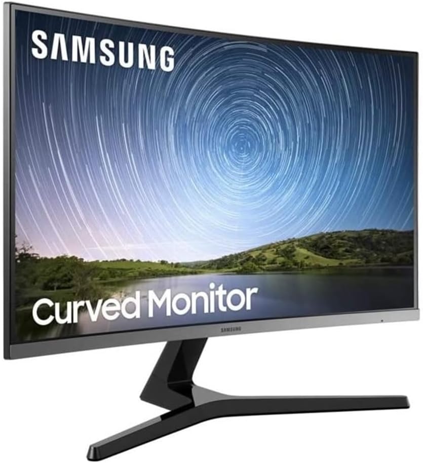 SAMSUNG 32" Class CR50 Curved Full HD Monitor - 60Hz Refresh - 4ms Response Time - LC32R502FHNXZA (Renewed)