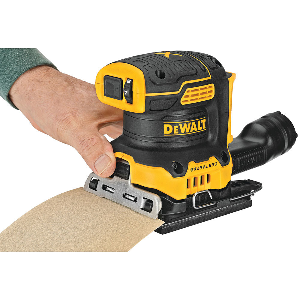 DeWalt DCW200B 20V MAX* XR Brushless Cordless Speed Sander, Tool Only