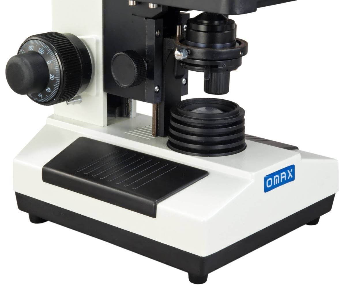 OMAX 40X-2000X Binocualr Lab Compound Microscope with Double Layer Mechanical Stage