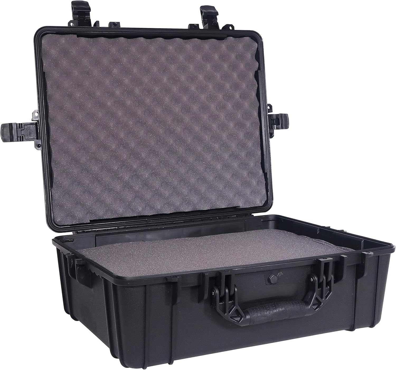 Condition 1 25 XL Waterproof Protective Hard Case with Foam, Black - 25 x 20 x 8 #839 IP67 Watertight Dust Proof and Shock Proof TSA Approved Portable Trunk Carrier