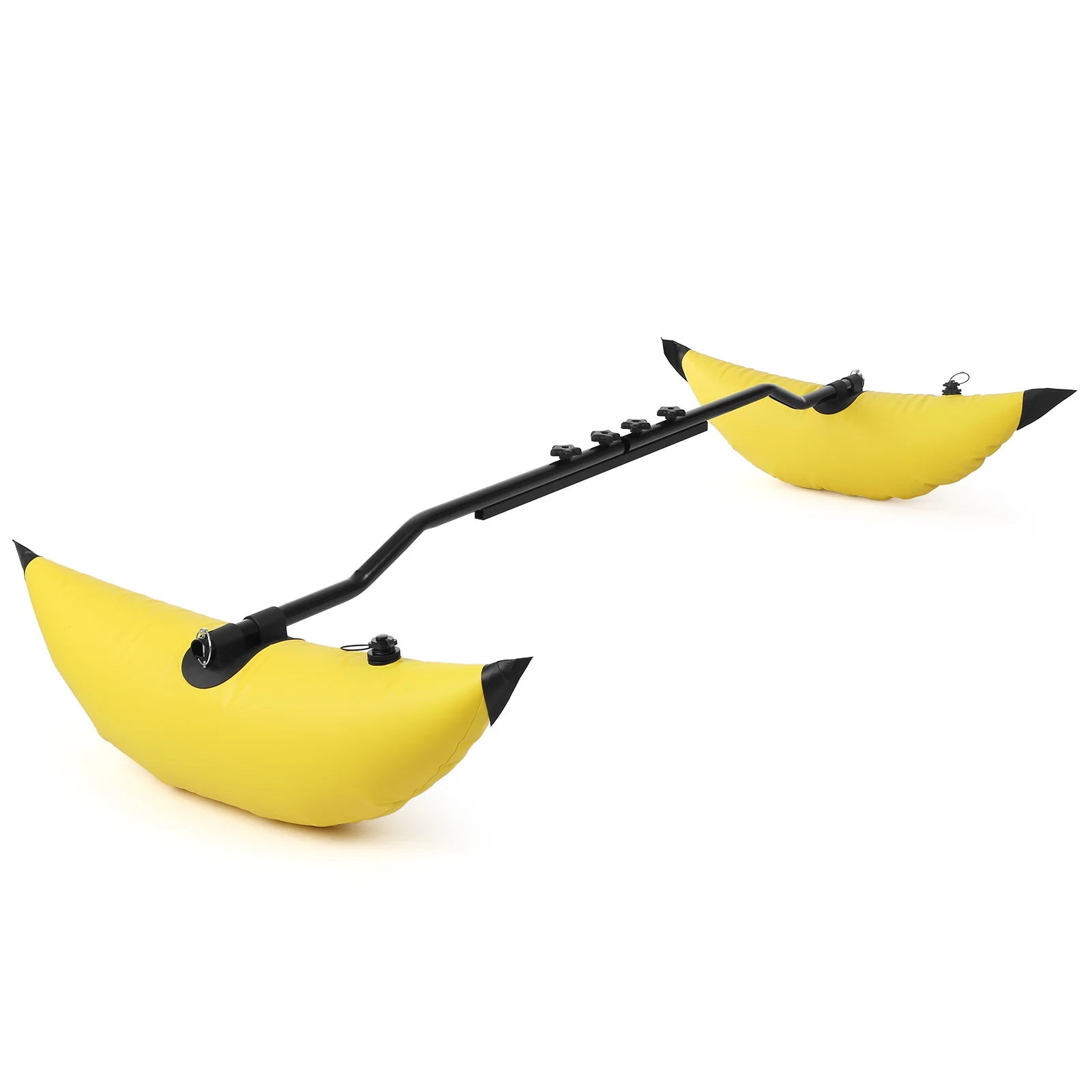 Meterk Kayak PVC Inflatable Outrigger Float with Sidekick Arms Rod Kayak Boat Fishing Standing Float Stabilizer System Kit