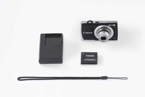 Canon PowerShot A2500 16.0 MP Digital Camera with 5X Optical Zoom and 720p HD Video Recording (Black)