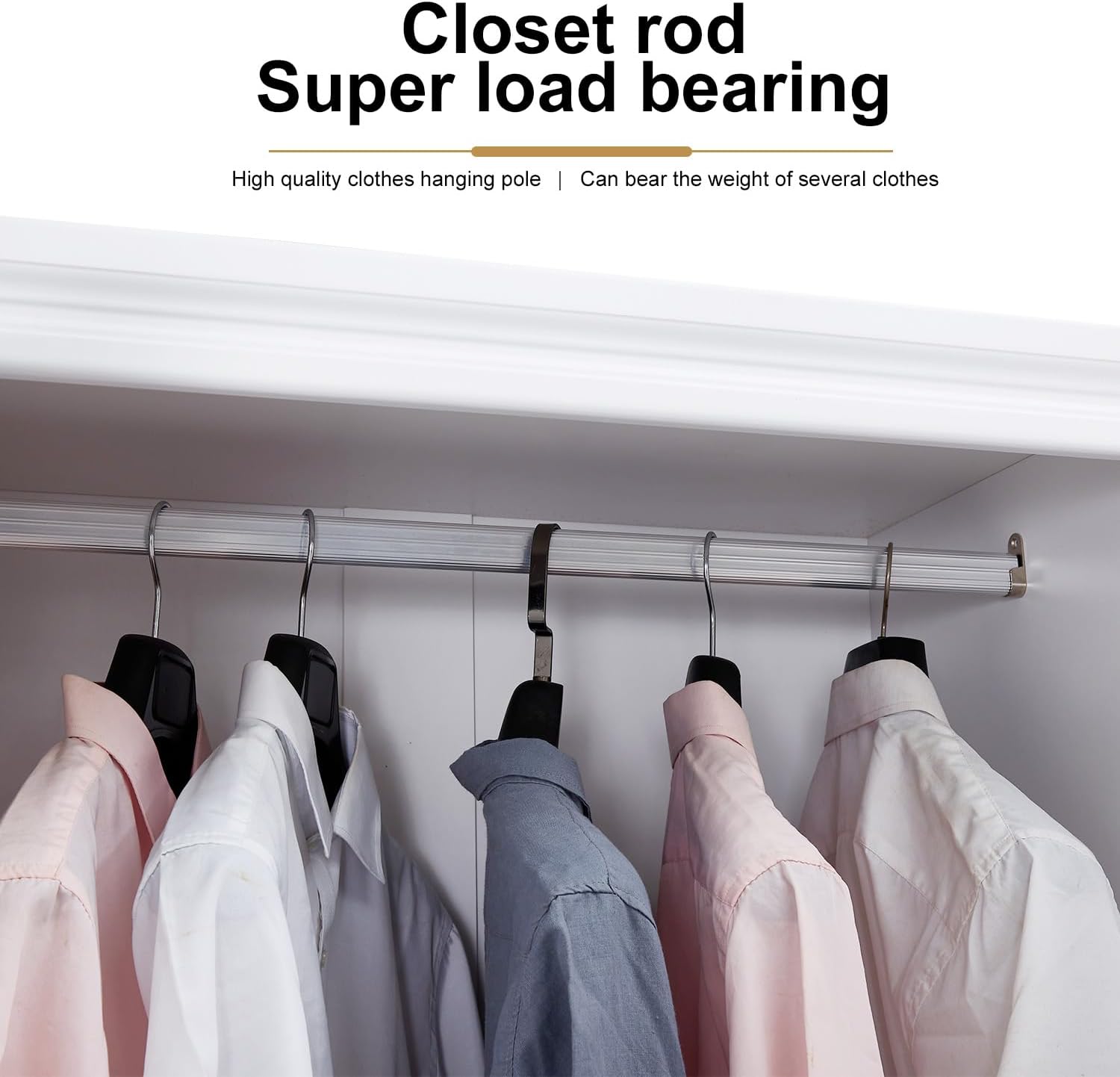 3 Door Armoire Wardrobe Closet, Wooden 2 Drawers White Closet Cabinet for Large Capacity with Hanging Rod and 5 Storage for Tall Cabinet Closet 47.3" L x 20.3" W x 74.2" H