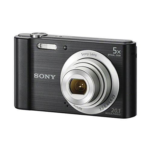 Sony DSCW800/B 20.1 MP Digital Camera (Black)