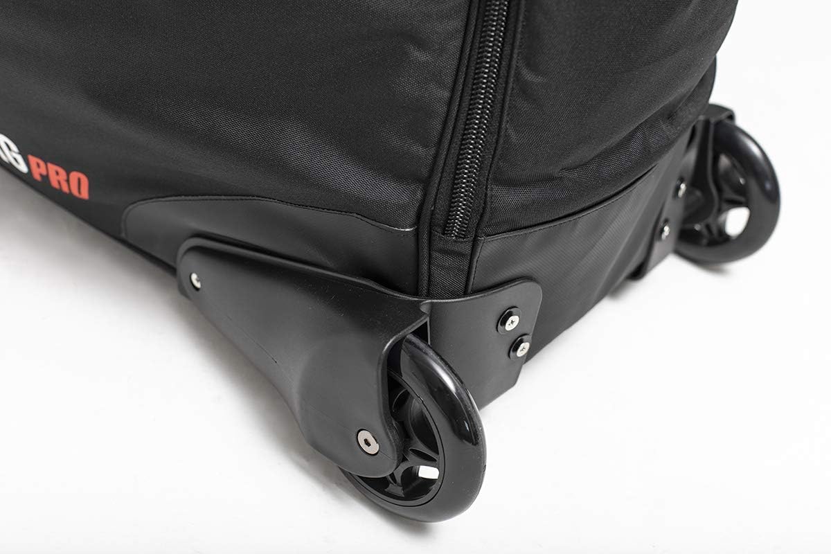ROLLBag Pro Plus NEW 2023 - Bike Travel Case Special Air Travel - Maximum Strength & Resistance - Offset Wheels, Rigid Bottom, PE Board Reinforcements, Ergonomic Handles, All Accessories - Buds-Sports