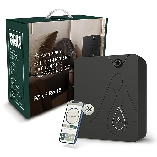 AromaPlan 2024 Upgraded Bluetooth Smart Scent Air Machine for Home, Hotel, Spa, Office– Cold Technology, Hotel Collection Diffuser, Waterless Whole House