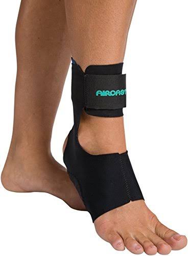 Aircast AirHeel Ankle Support Brace and Dorsal Night Splint (DNS) Care Kit, Large